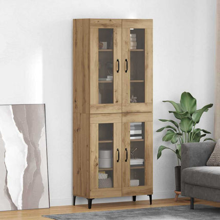 Skåp Artisan Ek 69,5 x 34 x 180 cm Konstruerat trä