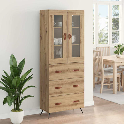 Högskåp med hylla 2 pcs Artisan Ek 69,5 x 34 x 180 cm