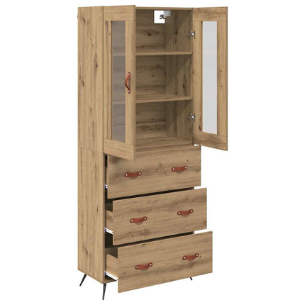 Högskåp med hylla 2 pcs Artisan Ek 69,5 x 34 x 180 cm