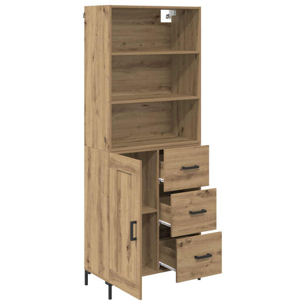 Skåp Artisan Ek 69,5 x 34 x 180 cm Konstruerat trä