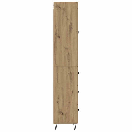Skåp Artisan Ek 69,5 x 34 x 180 cm Konstruerat trä