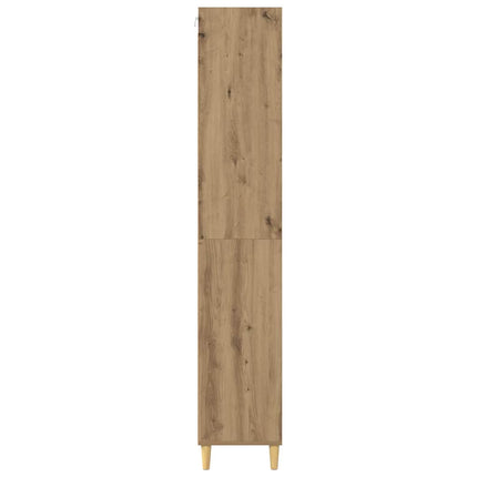 Skåp Artisan Ek 69,5 x 32,5 x 180 cm Konstruerat trä