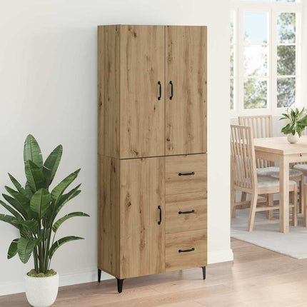 Skåp Artisan Ek 69,5 x 34 x 180 cm Konstruerat trä
