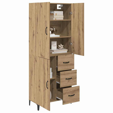 Skåp Artisan Ek 69,5 x 34 x 180 cm Konstruerat trä