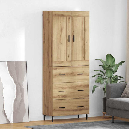 Skåp 2 pcs Artisan Ek 69,5 x 34 x 180 cm Konstruerat trä