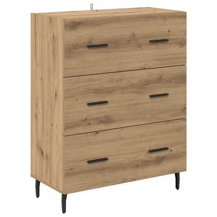 Skåp 2 pcs Artisan Ek 69,5 x 34 x 180 cm Konstruerat trä
