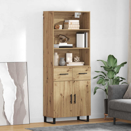 Skåp 2 pcs Artisan Ek 69,5 x 34 x 180 cm Konstruerat trä