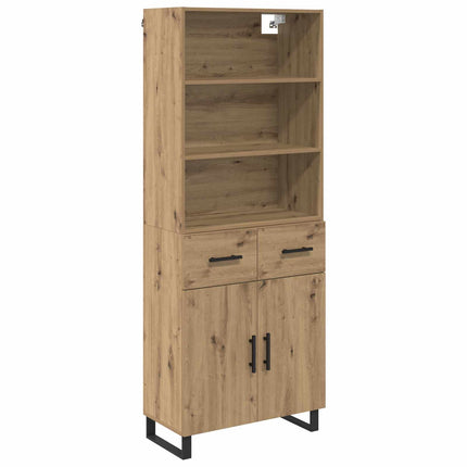 Skåp 2 pcs Artisan Ek 69,5 x 34 x 180 cm Konstruerat trä