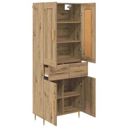 Skåp Artisan Ek 69,5 x 34 x 180 cm Konstruerat trä