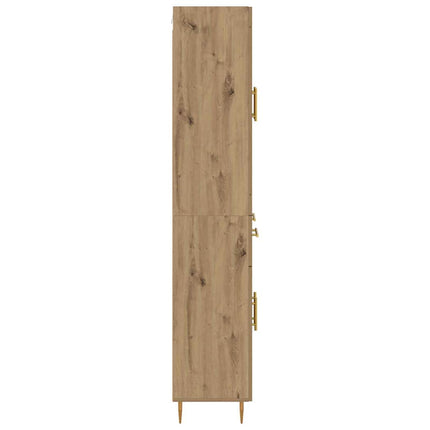 Skåp Artisan Ek 69,5 x 34 x 180 cm Konstruerat trä