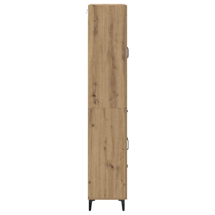 Skåp Artisan Ek 69,5 x 34 x 180 cm Konstruerat trä