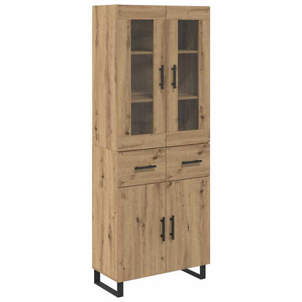 Skåp 2 pcs Artisan Ek 69,5 x 34 x 180 cm Konstruerat trä
