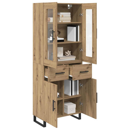 Skåp 2 pcs Artisan Ek 69,5 x 34 x 180 cm Konstruerat trä