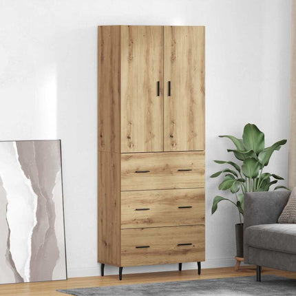 Skåp 2 pcs Artisan Ek 69,5 x 34 x 180 cm Konstruerat trä