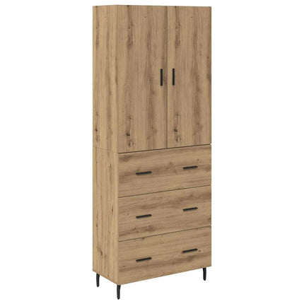 Skåp 2 pcs Artisan Ek 69,5 x 34 x 180 cm Konstruerat trä