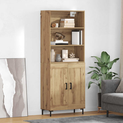 Skåp Artisan Ek 69,5 x 34 x 180 cm Konstruerat trä