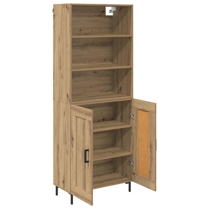 Skåp Artisan Ek 69,5 x 34 x 180 cm Konstruerat trä