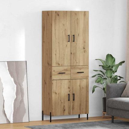 Skåp Artisan Ek 69,5 x 34 x 180 cm Konstruerat trä