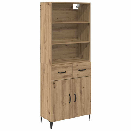Skåp Artisan Ek 69,5 x 34 x 180 cm Konstruerat trä