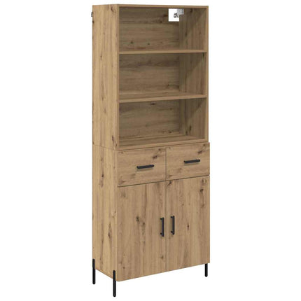 Skåp Artisan Ek 69,5 x 32,5 x 180 cm Konstruerat trä