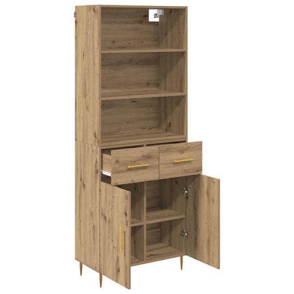 Skåp Artisan Ek 69,5 x 34 x 180 cm Konstruerat trä