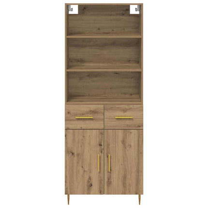 Skåp Artisan Ek 69,5 x 34 x 180 cm Konstruerat trä