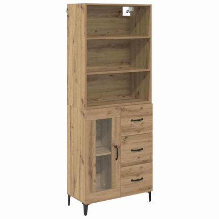 Skåp Artisan Ek 69,5 x 34 x 180 cm Konstruerat trä