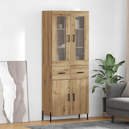 Skåp Artisan Ek 69,5 x 34 x 180 cm Konstruerat trä