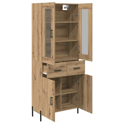 Skåp Artisan Ek 69,5 x 34 x 180 cm Konstruerat trä