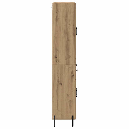 Skåp Artisan Ek 69,5 x 34 x 180 cm Konstruerat trä