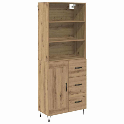 Skåp 2 pcs Artisan Ek 69,5 x 34 x 180 cm Konstruerat trä