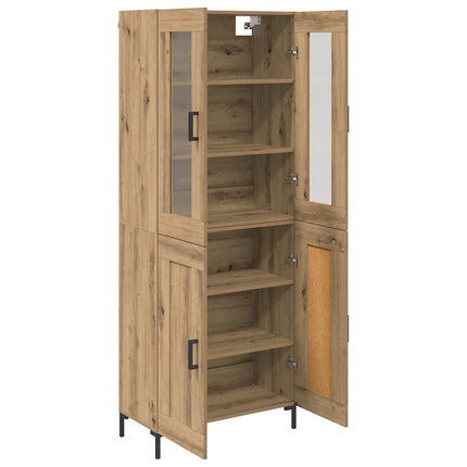 Skåp 2 pcs Artisan Ek 69,5 x 34 x 180 cm Konstruerat trä
