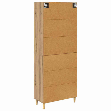 Skåp Artisan Ek 69,5 x 34 x 180 cm Konstruerat trä