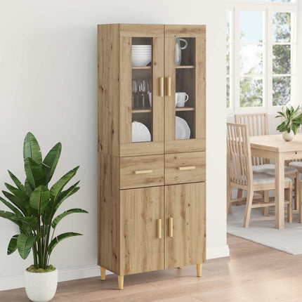 Skåp Artisan Ek 69,5 x 34 x 180 cm Konstruerat trä
