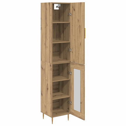 Skåp 2 pcs Artisan Ek 34,5 x 34 x 180 cm Konstruerat trä
