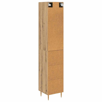 Skåp 2 pcs Artisan Ek 34,5 x 34 x 180 cm Konstruerat trä