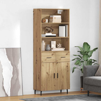 Skåp 2 pcs Artisan Ek 69,5 x 32,5 x 180 cm Konstruerat trä