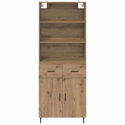 Skåp 2 pcs Artisan Ek 69,5 x 32,5 x 180 cm Konstruerat trä