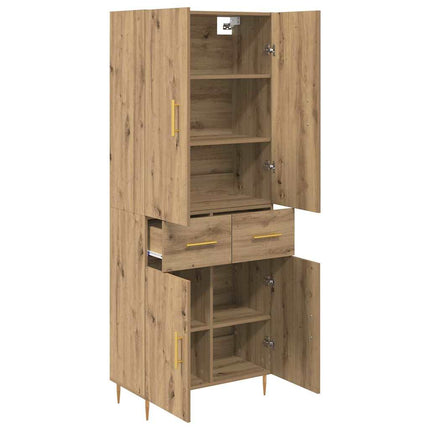 Skåp Artisan Ek 69,5 x 34 x 180 cm Konstruerat trä