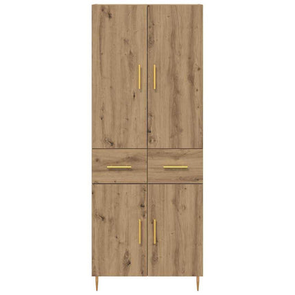 Skåp Artisan Ek 69,5 x 34 x 180 cm Konstruerat trä