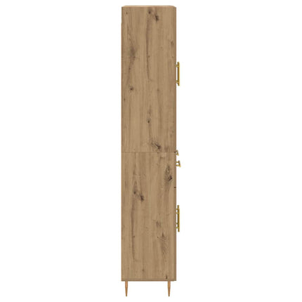 Skåp Artisan Ek 69,5 x 34 x 180 cm Konstruerat trä
