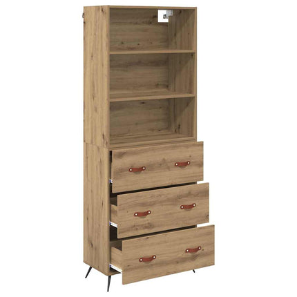 Skåp Artisan Ek 69,5 x 34 x 180 cm Konstruerat trä
