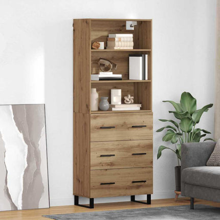 Skåp 2 pcs Artisan Ek 69,5 x 34 x 180 cm Konstruerat trä