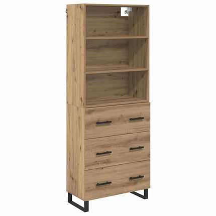 Skåp 2 pcs Artisan Ek 69,5 x 34 x 180 cm Konstruerat trä