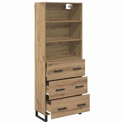 Skåp 2 pcs Artisan Ek 69,5 x 34 x 180 cm Konstruerat trä
