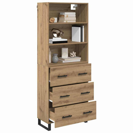 Skåp 2 pcs Artisan Ek 69,5 x 34 x 180 cm Konstruerat trä