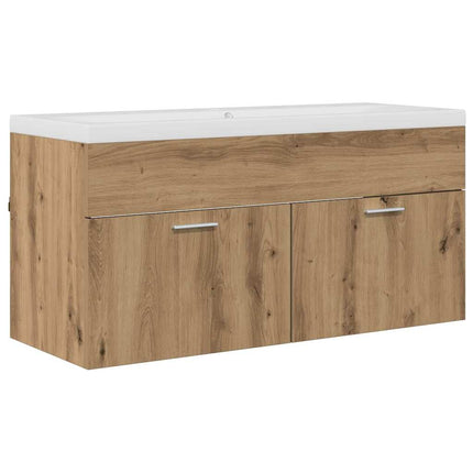 Badrumsskåp Artisan Ek 100 x 38,5 x 46 cm Konstruerat trä
