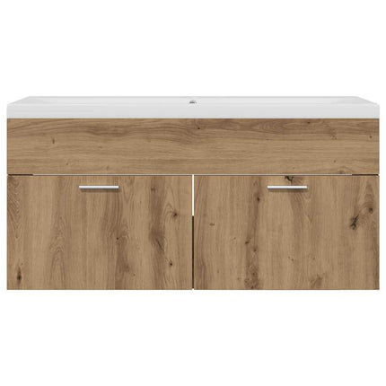 Badrumsskåp Artisan Ek 100 x 38,5 x 46 cm Konstruerat trä
