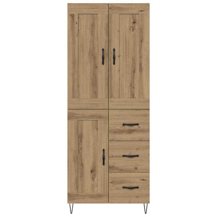 Skåp Artisan Ek 69,5 x 34 x 180 cm Konstruerat trä