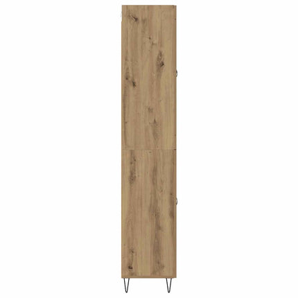 Skåp Artisan Ek 69,5 x 34 x 180 cm Konstruerat trä